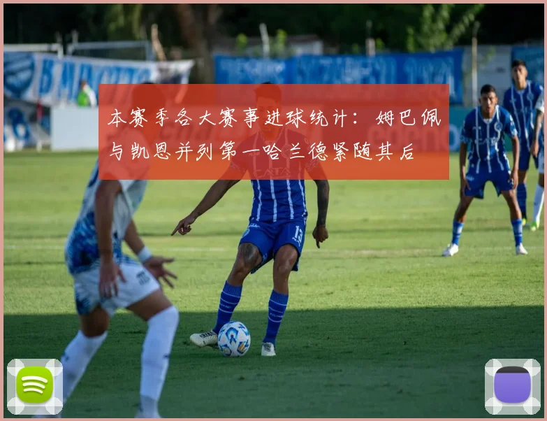 本赛季各大赛事进球统计：姆巴佩与凯恩并列第一哈兰德紧随其后